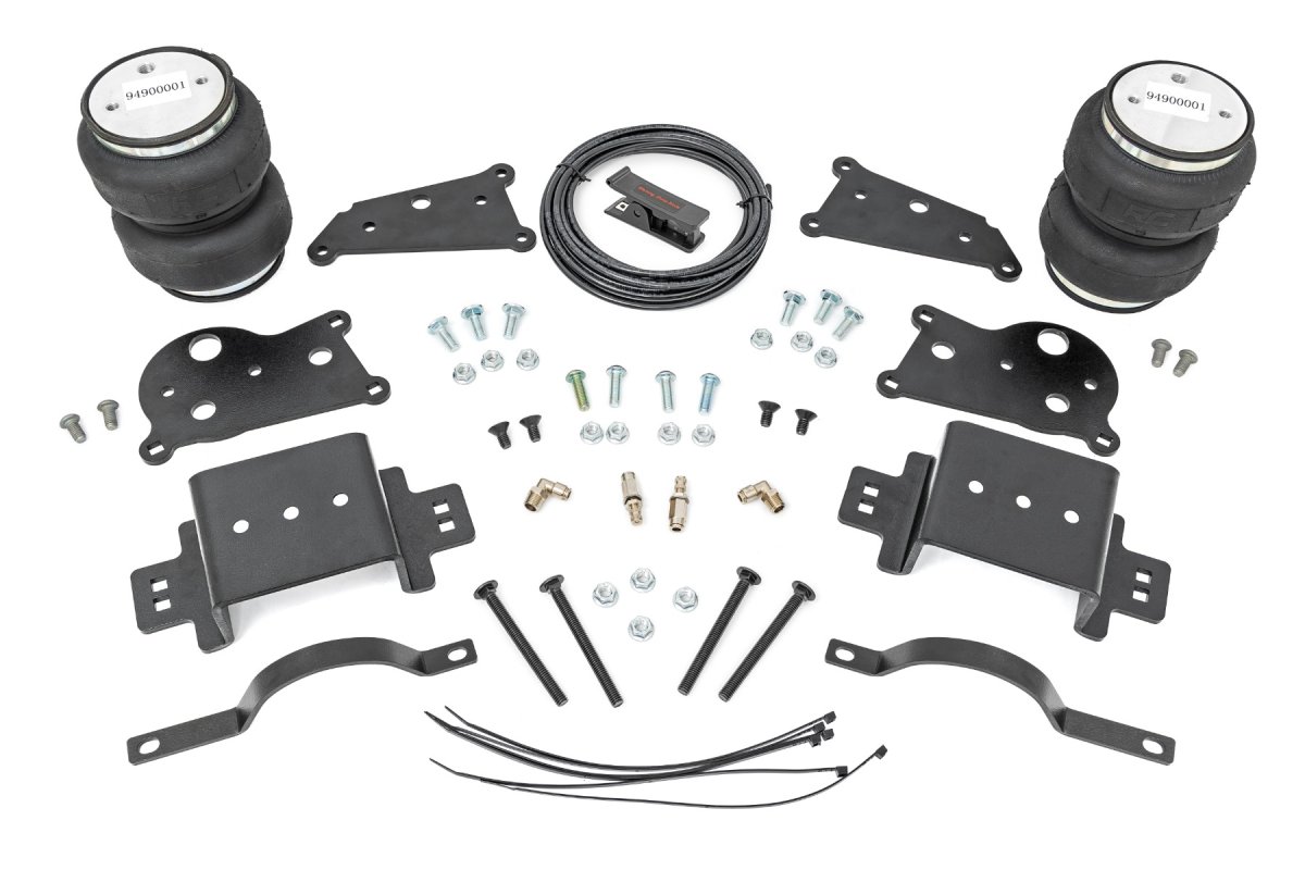 Ram 2500 Air Spring Kit - Rear - Rough Country - Double Convoluted - '14-'24